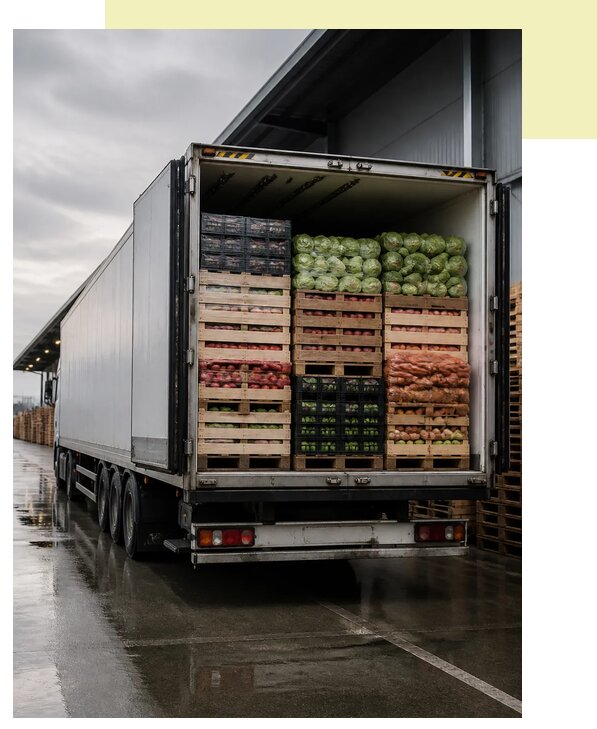 Перевозка плодоовощной продукции в Сокола по цене от 5210 р. | Агросервис-Скл