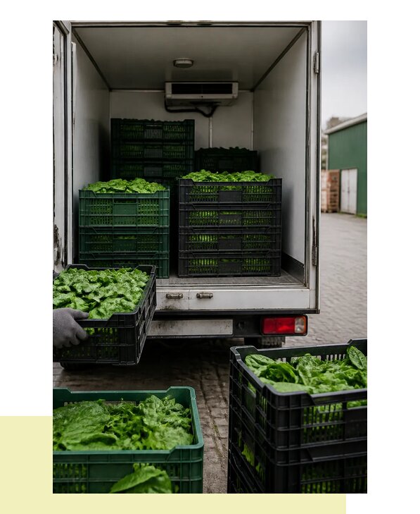 Перевозка шпината в Сокола с сохранением свежести продукции
